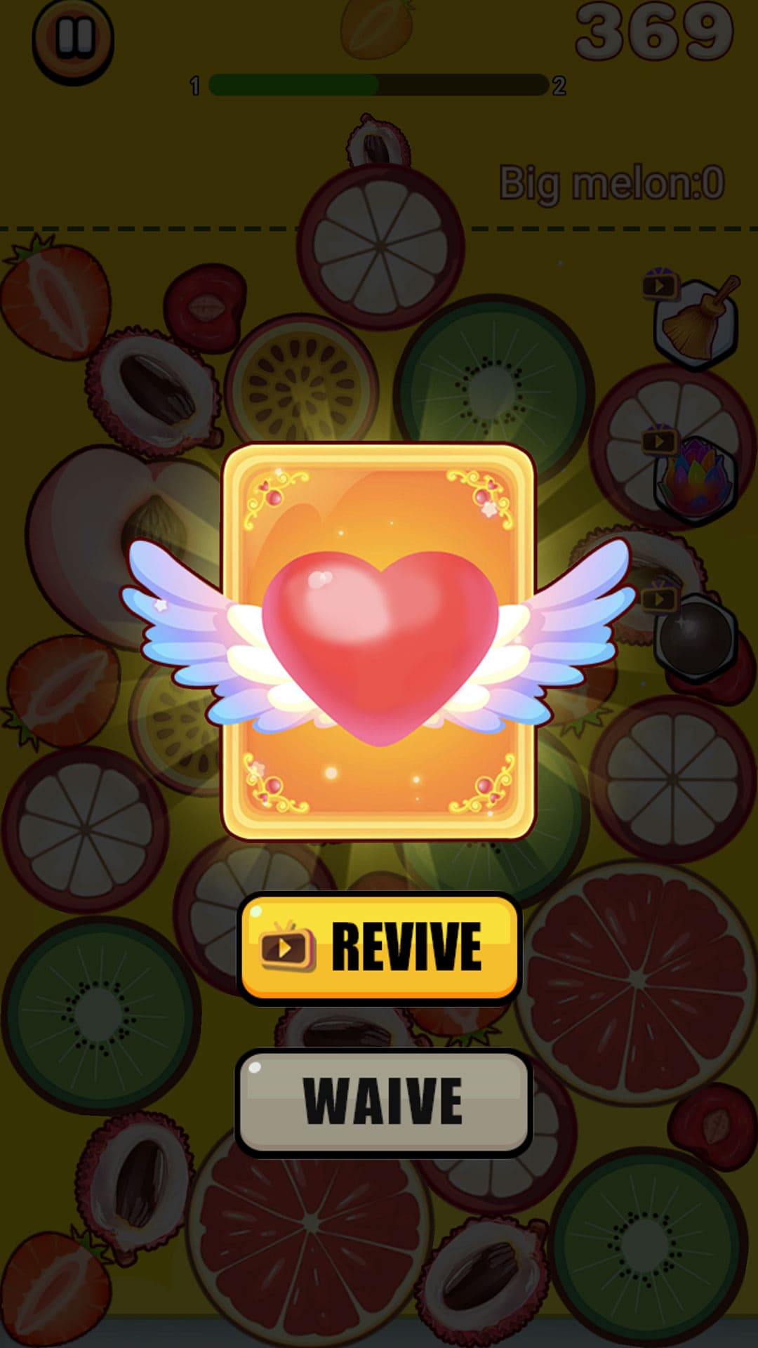 Watermelon 2048 Puzzle Screenshot 3